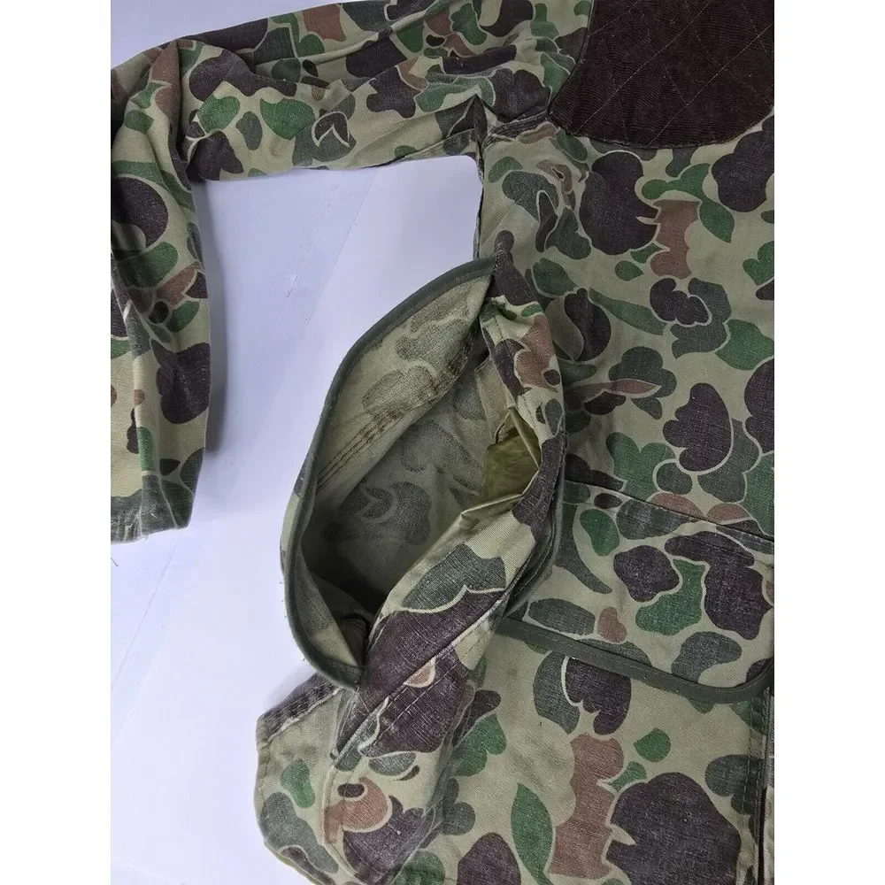 Vintage Black Sheep Hunting Jacket Men's M Medium Green‎ Camouflage Button Coat